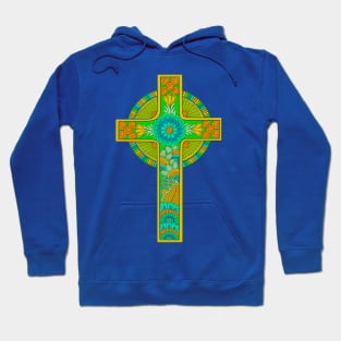 Celtic Style Cross Hoodie